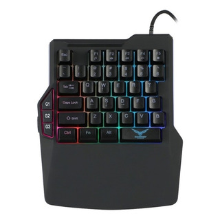 Teclado Gamer One Hand Atheris Rgb Alámbrico Naceb Gaming Teclado Gamer One Hand Atheris Rgb Alámbrico Naceb Gaming