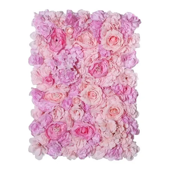 6 Panel De Flores Artificiales Pared Muro Follaje Fondo Floral Para Fotos Eventos Paneles 60cmx40cm Decoración Fiestas Boda Xv Años Bautizo Tapete Decorativo 3d Expo
