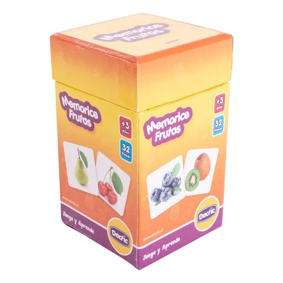 Juego Memorice Frutas - Dactic