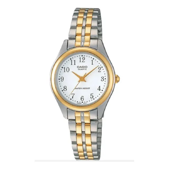 Reloj Casio Original De Acero Inoxidable Ltp-1129g-7b