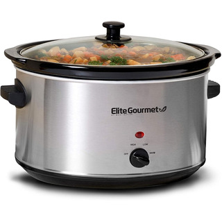 Olla Cocción Lento Cocimiento 8.5 Elite Cocina Fácil Hogar Plateado 60 Olla Cocción Lento Cocimiento 8.5 Elite Cocina Fácil Hogar Plateado 60