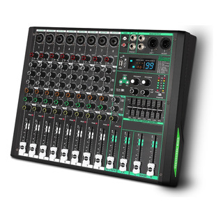 Mezclador De Audio Profesional, Consola Con Tablero De Mezclador De Audio Profesional, Consola Con Tablero De