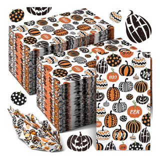 Servilletas De Papel Desechables Para Halloween Y Fiestas Servilletas De Papel Desechables Para Halloween Y Fiestas