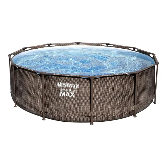 Pileta estructural Bestway Steel Pro Max 56709 x 3.66 m de diámetro