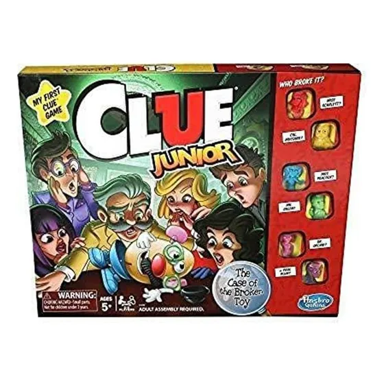 Juego De Mesa Hasbro Gaming-clue Junior