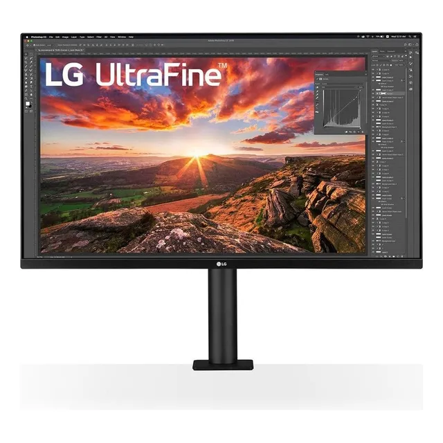 Monitor LG con pantalla de 31.5" 60Hz 110V y resolución 4K