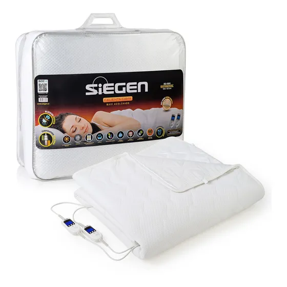 Calientacama Doble Siegen Sg-5501 153x90cm