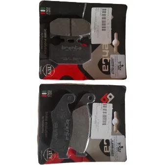 Motos/repuestos: Pastillas Frenos Suzuky Dr-650 Marca Brenta