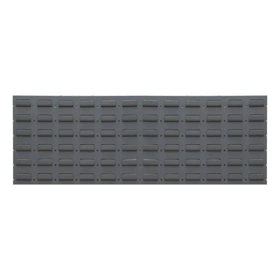 Panel Louvered Pared Gray 2 Unidades 43.8 X 30.5 Cm