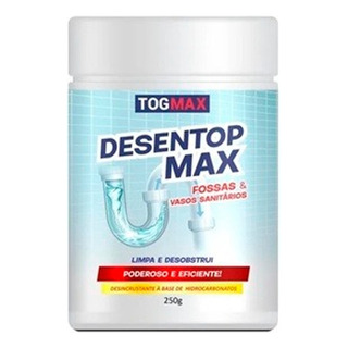 Depentupidor De Pia Banheiros Canos 250g Desentop Tog Max Depentupidor De Pia Banheiros Canos 250g Desentop Tog Max