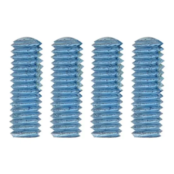 4 Tornillos De Ajuste Radial Sasm-0412 Seco