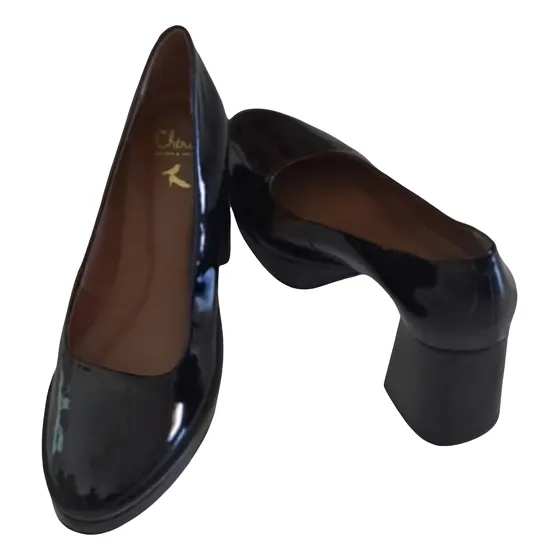 Zapatos Stilletos De Cuero Marca Cherié (nuevos Sin Uso)