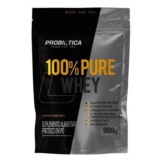 100% Pure Whey Refil 900g 