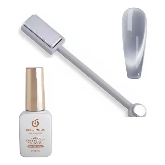 Esmalte + Iman Efecto Ojo De Gato Semipermanente Cherimoya