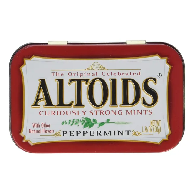 Caramelos Altoids Peppermint Fabricado Fuerte Sabor A Menta