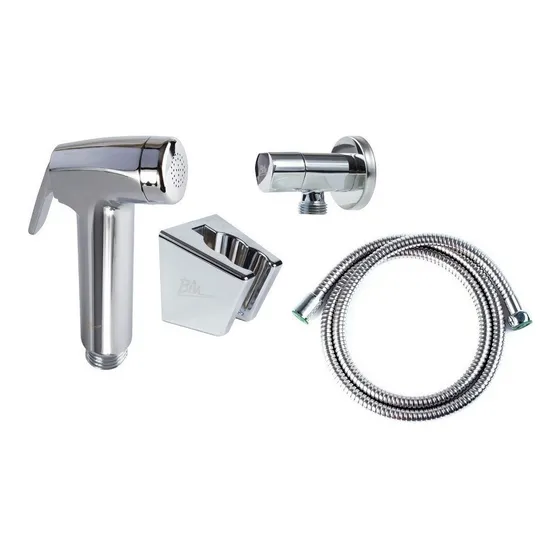Ducha Telefono Bm Alaska 2.0 Llave Arresto Roseta Manguera
