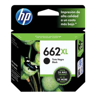 Cartucho Hp 662xl Negro Original Hp 2515 3515 2545 3545 4645 Cartucho Hp 662xl Negro Original Hp 2515 3515 2545 3545 4645