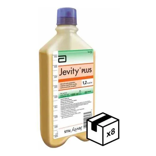 Jevity Plus Nutrición Enteral Alimento Hipercalórico 1000ml Sabor Vainilla