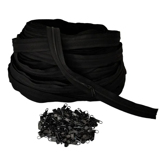 Zíper Nylon Número 3 - Rolo Com 100 Metros + 100 Cursor Bny