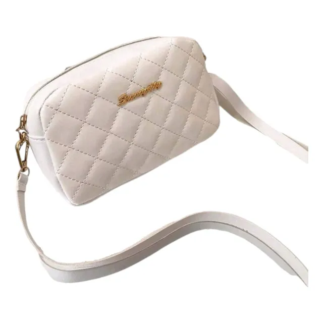 Mini Cartera Casual De Moda Impermeable Color Blanco