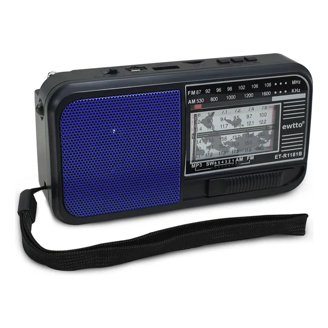 Radio Mini Portatil Am-fm Ewtto Et-r1181b