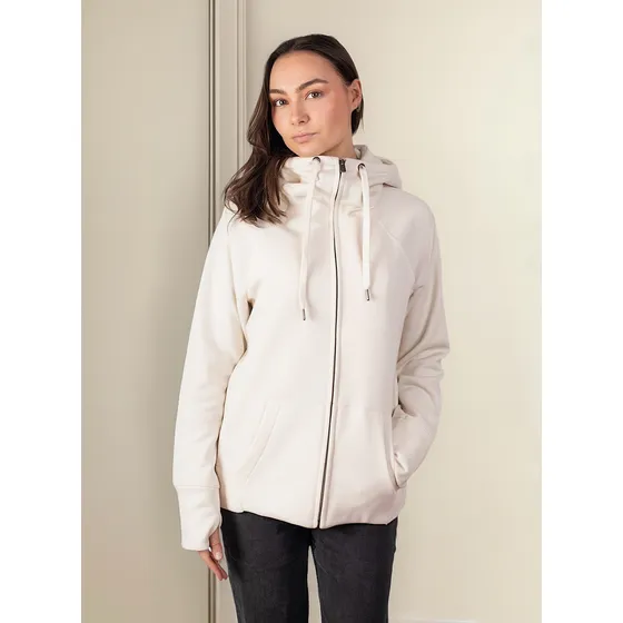 Polerón Mujer Canguro Y Cierre Ykk® Petra Lenga® Sustentable