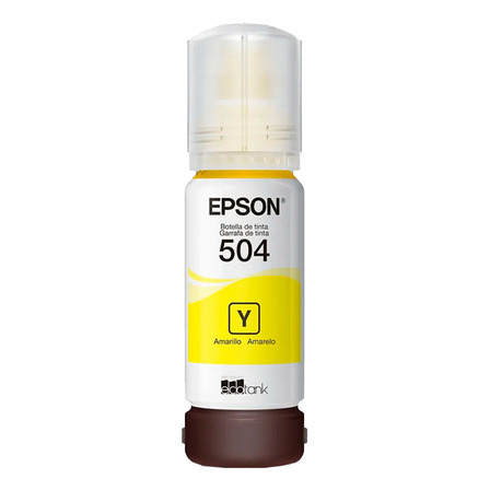 Garrafa De Tinta Epson T504422 Amarelo Garrafa De Tinta Epson T504422 Amarelo