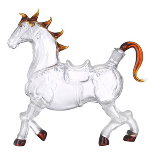 Jarra De Whisky Con Forma De Caballo De Vidrio Para Jarra De Whisky Con Forma De Caballo De Vidrio Para