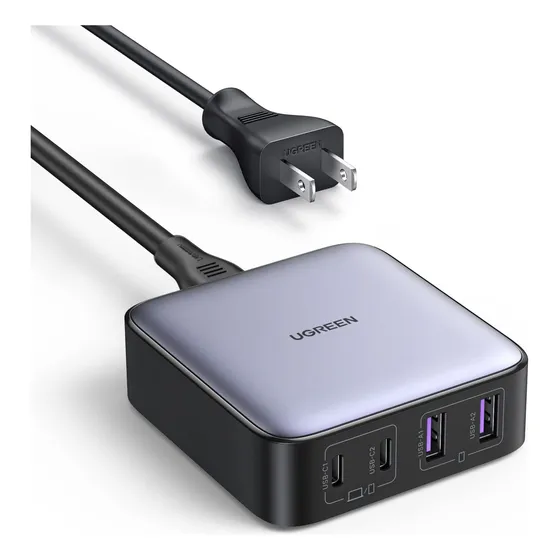 Ugreen Estacion Carga Usb C 65 W Cargador Nexode 4 Puerto 14