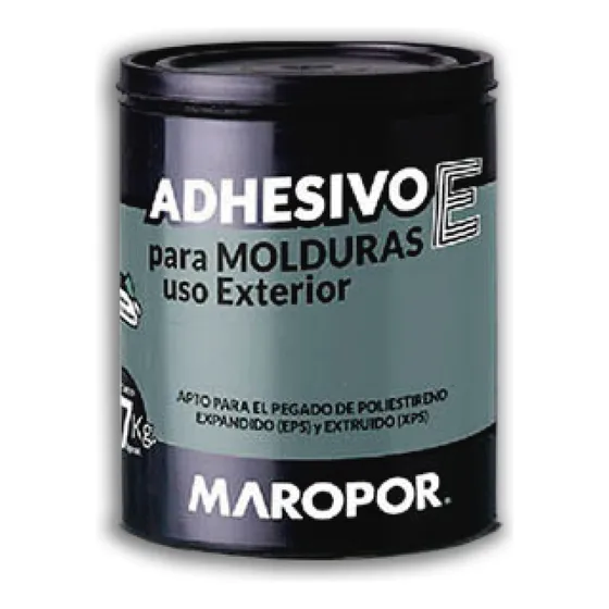 Adhesivo Para Molduras De Exterior - Rinde 15 M *** Blanco