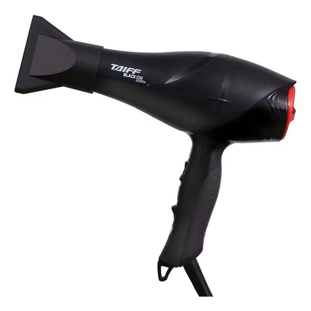 Taiff Profissional Black Ion Secador De Cabelo 2000 Watts 220v Taiff Profissional Black Ion Secador De Cabelo 2000 Watts 220v