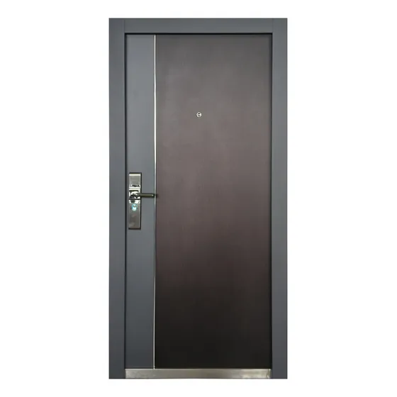 Puerta De Seguridad De Acero Apertura Derecha 205x96 Cm