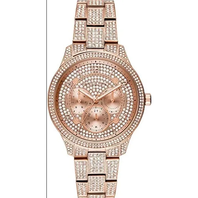 Reloj Michael Kors Mk6628 Mujer Beige Acero Inoxidable