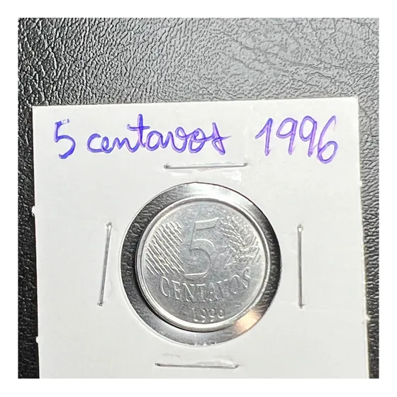 Moeda 5 Centavos - 1996