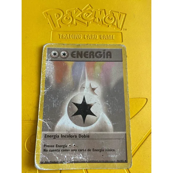 Juego De Cartas Pokemon Energía Doble Incolora