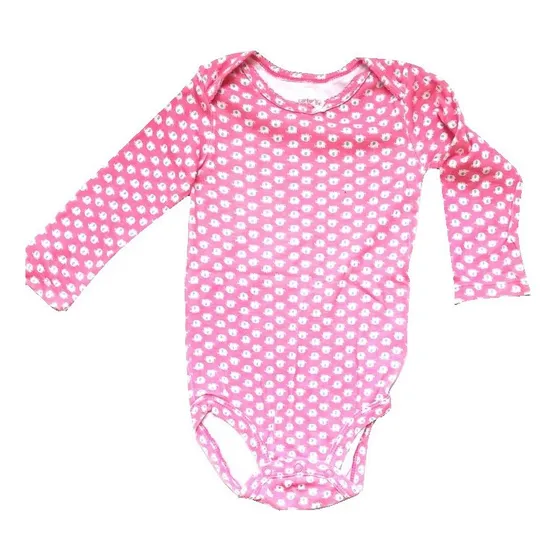 Carter - Body Manga Larga Estampado Elefantes 18m / 00021
