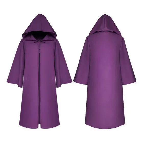 Capa Morada De Halloween Para Cosplay Y Muerte