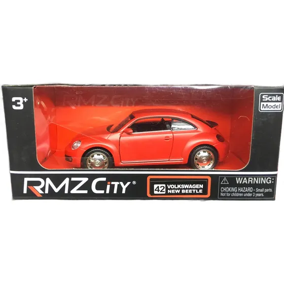 Autos Rmz City L 1:32 Volkswagen New Beetle N42 Ca Negra Srj
