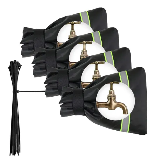Funda Grifo Para Exterior Invierno 4 Impermeabl Proteccion
