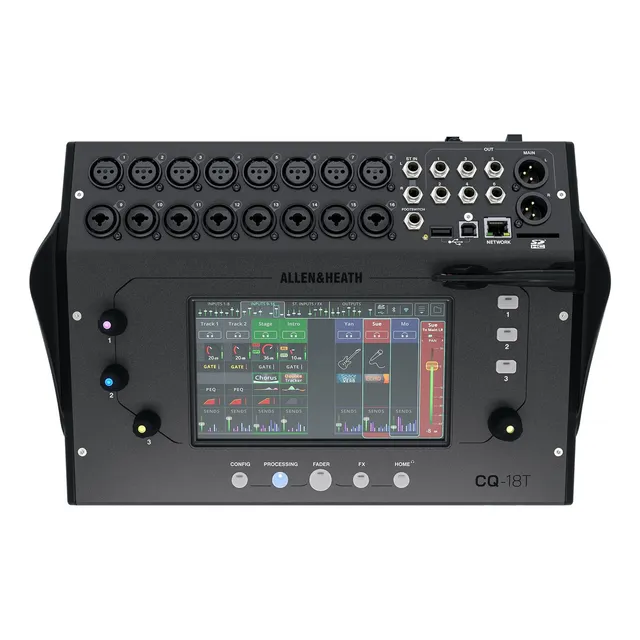 Allen & Heath Cq-18t Mezcladora Digital Pantalla Touch 7