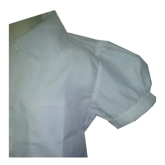 Camisas Escolares En Cuello Redondo Y Cuello Normal 