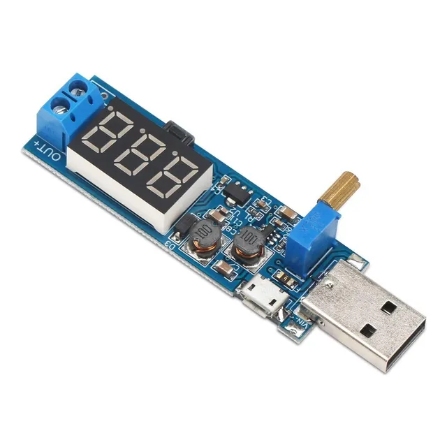 Modulo Step Up Y Step Down Usb Micro Usb Dc 1.2-24v Hw-132