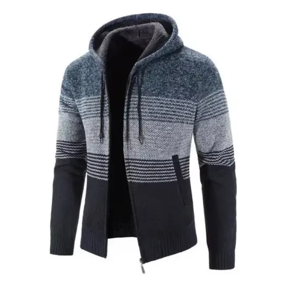 Zx^ Casual Hombre Ropa Cárdigan Suéter Abrigo Prendas De