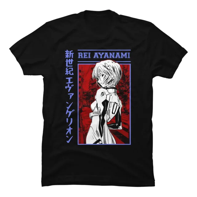 Camiseta De Anime Evangelion Genesis Neon Unisex