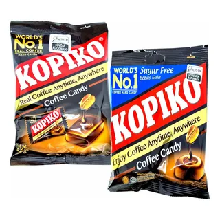 Kit Bala Café Coreano Kopiko Tradic. 120g E Sugar Free 75g Kit Bala Café Coreano Kopiko Tradic. 120g E Sugar Free 75g
