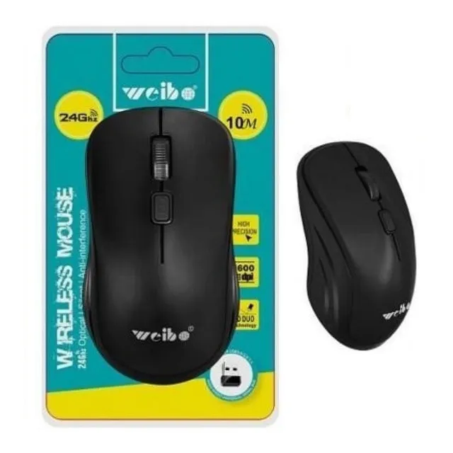 Mouse Weibo Inalambrico Optico 2.4ghz