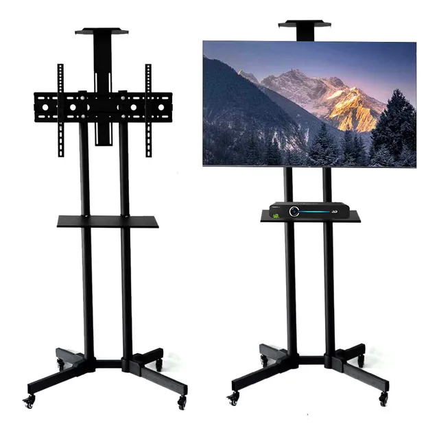 Soporte De Monitor Móvil Para Pantallas De 32 A 65 Pulgadas