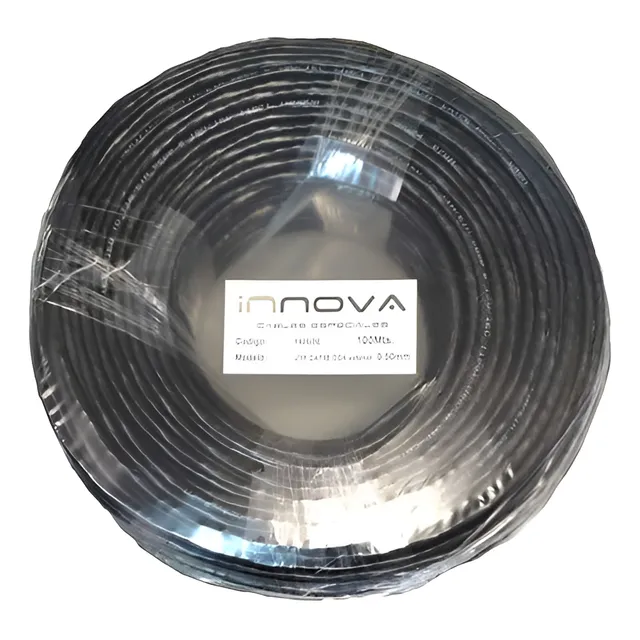 Cable Utp Cat5e Exterior Negro Cca 100 Mts 1408/5e Innova