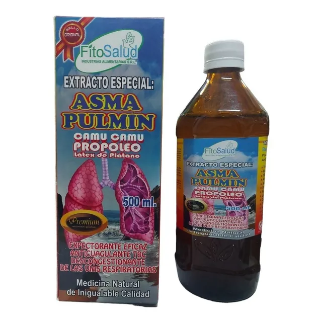 Jarabe Natural  As Ma Pulmin De 500 Ml.