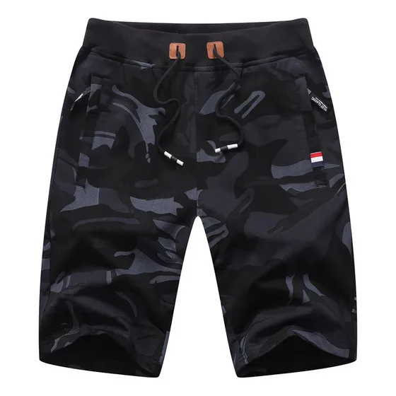 Pantalones Cortos Deportivos Casuales Para Gimnasio, Camufla